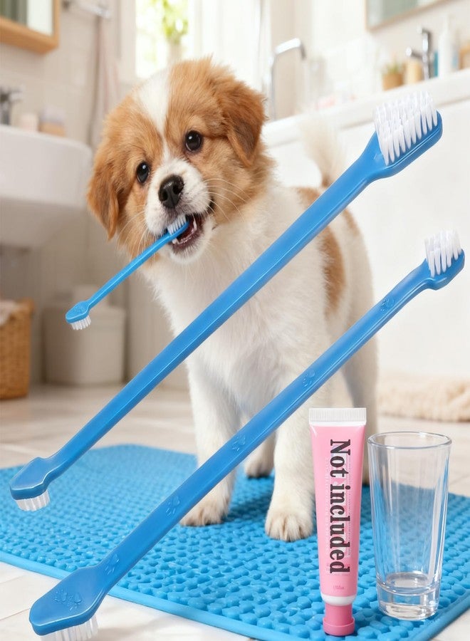 YMCCOOL Dog Toothbrush Set of 8 – Dual Headed Dental Hygiene Brushes for Small to Large Dogs, Easy Teeth Cleaning & Dental Care,Dog Tooth Brushes for Small to Large Dogs, Cats, and Most Pets - Image 4